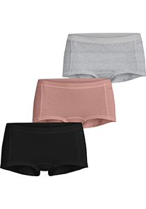 Bjorn Borg dames Core minishorts, boxers korte pijpen (3-pack), multicolor