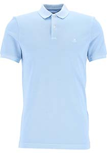 Marc O'Polo shaped fit polo, heren poloshirt, lichtblauw