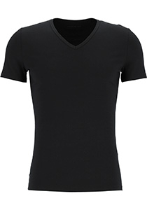 Sloggi Men GO Shirt V-Neck Slim Fit, heren T-shirt (1-pack), zwart
