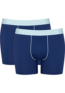 Sloggi Men EVER Cool Short, heren boxershort korte pijp (2-pack), blauw