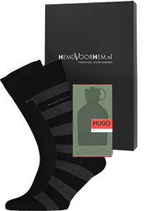 Heren cadeaubox: HUGO BOSS "HUGO" parfum + HUGO BOSS sokken