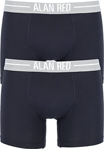 ALAN RED boxershorts (2-pack), navy blauw