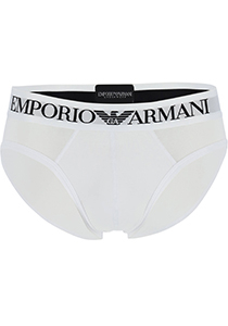 Emporio Armani Brief Iconic (1-pack), heren slip zonder gulp, wit