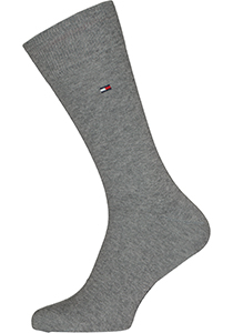 Tommy Hilfiger Classic Socks (2-pack), herensokken katoen, grijs melange 