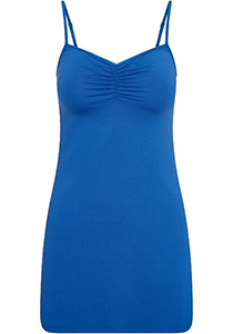 RJ Bodywear Pure Color dames (strand) jurkje (1-pack), kobaltblauw