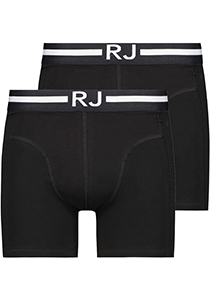 RJ Bodywear Everyday Breda boxer (2-pack), heren boxer normale lengte, zwart