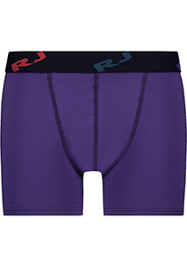 RJ Bodywear Pure Color boxer (1-pack), heren boxer lang, paars