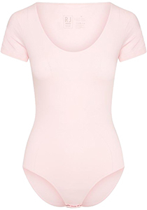RJ Bodywear Pure Color dames body (1-pack), roze