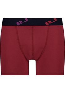 RJ Bodywear Pure Color boxer (1-pack), heren boxer lang, donkerrood
