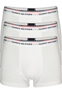 Tommy Hilfiger trunks (3-pack), heren boxers normale lengte, wit