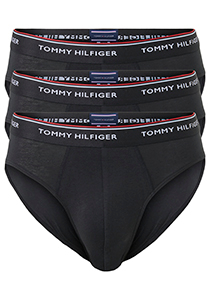 Tommy Hilfiger slips (3-pack), heren slips zonder gulp, zwart