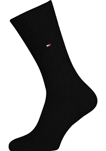 Tommy Hilfiger True America Socks (2-pack), herensokken katoen, zwart