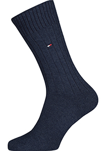 Tommy Hilfiger True America Socks (2-pack), herensokken katoen, jeans blauw
