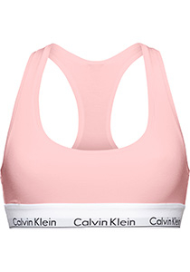 Calvin Klein dames Modern Cotton bralette top, ongevoerd, licht roze