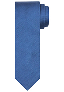 Profuomo stropdas, zijde, jeansblauw