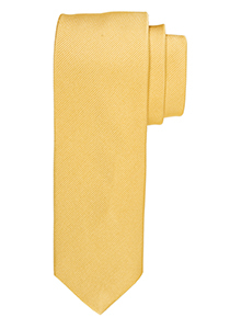 Profuomo stropdas, zijde, geel