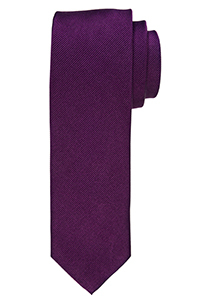Profuomo stropdas, zijde, auberine paars