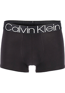 Calvin Klein Evolution Cotton trunk (1-pack), heren boxer normale lengte, zwart