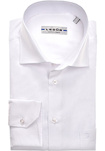 Ledub modern fit overhemd, mouwlengte 72 cm, wit