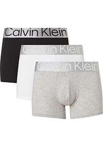 Calvin Klein Trunk (3-pack), heren boxers normale lengte, multicolor