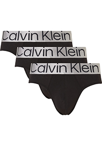 Calvin Klein Hipster Briefs (3-pack), heren slips, zwart