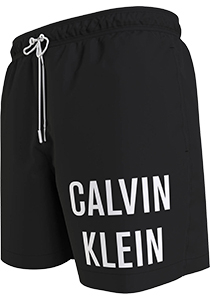Calvin Klein Medium Drawstring swimshort, heren zwembroek, zwart