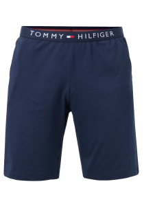 Tommy Hilfiger heren lounge short, korte broek dun, blauw 