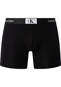 Calvin Klein Boxer Briefs (1-pack), heren boxers extra lang, zwart