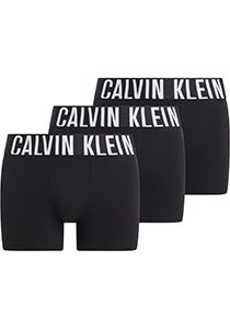 Calvin Klein Trunk (3-pack), heren boxers normale lengte, zwart