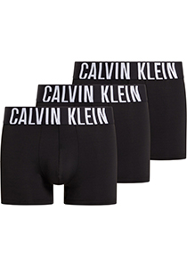 Calvin Klein Trunk (3-pack), heren boxers normale lengte, zwart