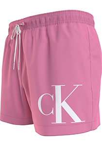Calvin Klein Short Drawstring swimshort, heren zwembroek, roze