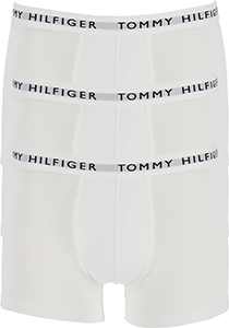 Tommy Hilfiger Recycled Essentials trunks (3-pack), heren boxer normale lengte, wit