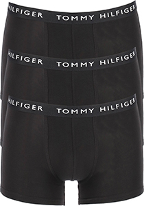 Tommy Hilfiger Recycled Essentials trunks (3-pack), heren boxer normale lengte, zwart