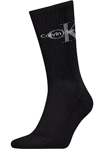 Calvin Klein Jeans  Men Sock Rib (1-pack), heren sokken, zwart