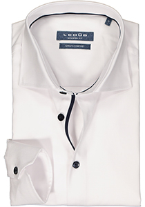 Ledub modern fit overhemd, wit