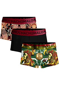 Muchachomalo boxershorts, heren boxers kort (3-pack), Bobmalo Queen