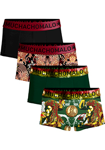 Muchachomalo boxershorts, heren boxers kort (4-pack), Bobmalo Queen