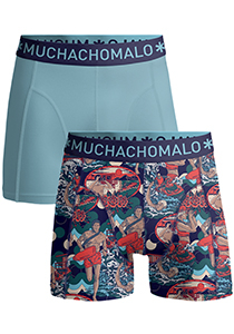 Muchachomalo boxershorts, heren boxers normale lengte (2-pack), Hercules Baywatch