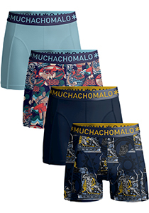 Muchachomalo boxershorts, heren boxers normale lengte (4-pack), Hercules Baywatch