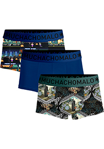 Muchachomalo boxershorts, heren boxers kort (3-pack), Muhammad Ali Experience