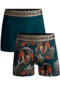Muchachomalo boxershorts, heren boxers normale lengte (2-pack), Las Vegas Japan