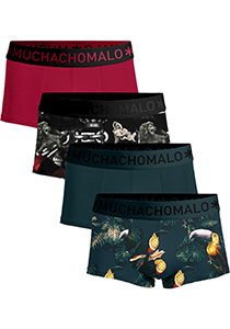 Muchachomalo boxershorts, heren boxers kort (4-pack), Costa Rica Spain