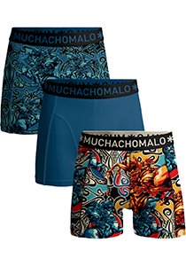 Muchachomalo boxershorts, heren boxers normale lengte (3-pack), Boxer Shorts Alps