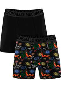 Muchachomalo boxershorts, heren boxers normale lengte (2-pack), Boxer Shorts Ladybug