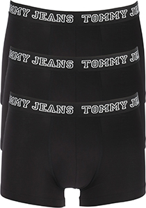 Tommy Hilfiger heren boxers normale lengte (3-pack), zwart