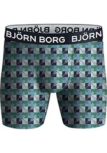 Bjorn Borg Performance boxers, microfiber heren boxers lange pijpen (1-pack), multicolor