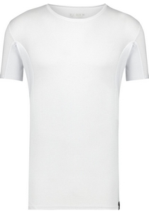 RJ Bodywear Sweatproof T-shirt (1-pack), heren T-shirt met anti-zweet oksels, O-hals, wit