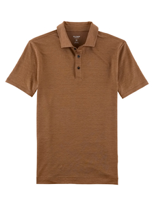 OLYMP Polo Level 5 Casual, slim fit polo, bruin