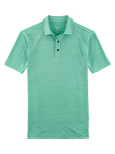 OLYMP Polo Level 5 Casual, slim fit polo, groen