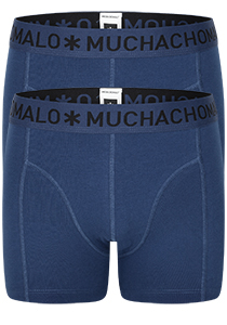 Muchachomalo boxershorts, 2-pack, blauw